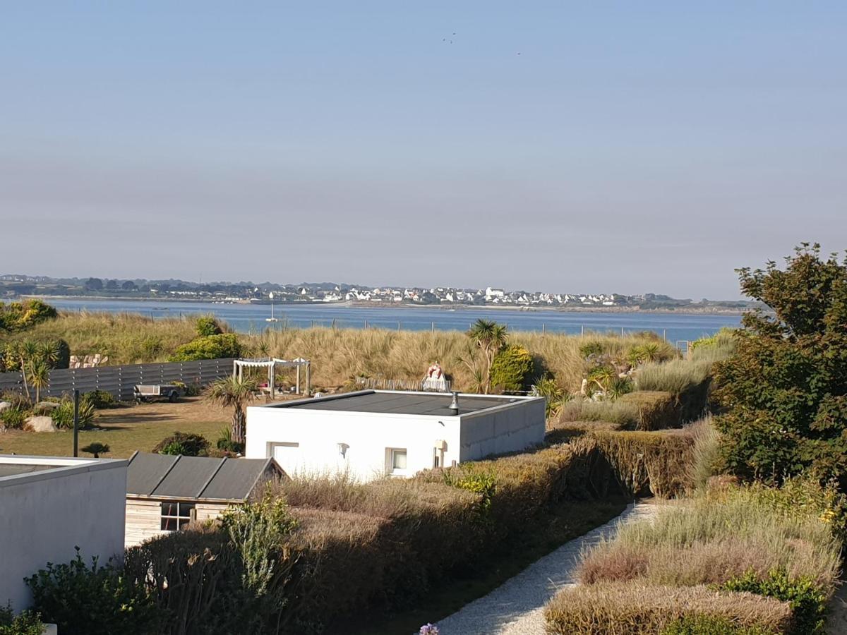 Appartement 4 Personnes Vue Mer A Santec Au Pied De La Plage Du Dossen Экстерьер фото